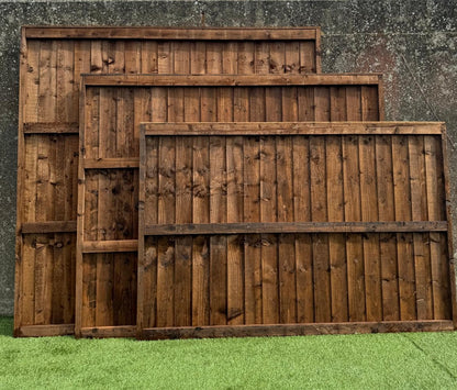 6FT X 6FT Closeboard Fence panels (FULLY FRAMED)