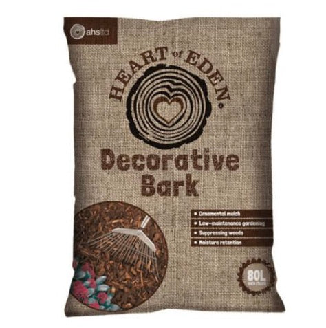 Heart of Eden Decorative Bark - 80Ltr